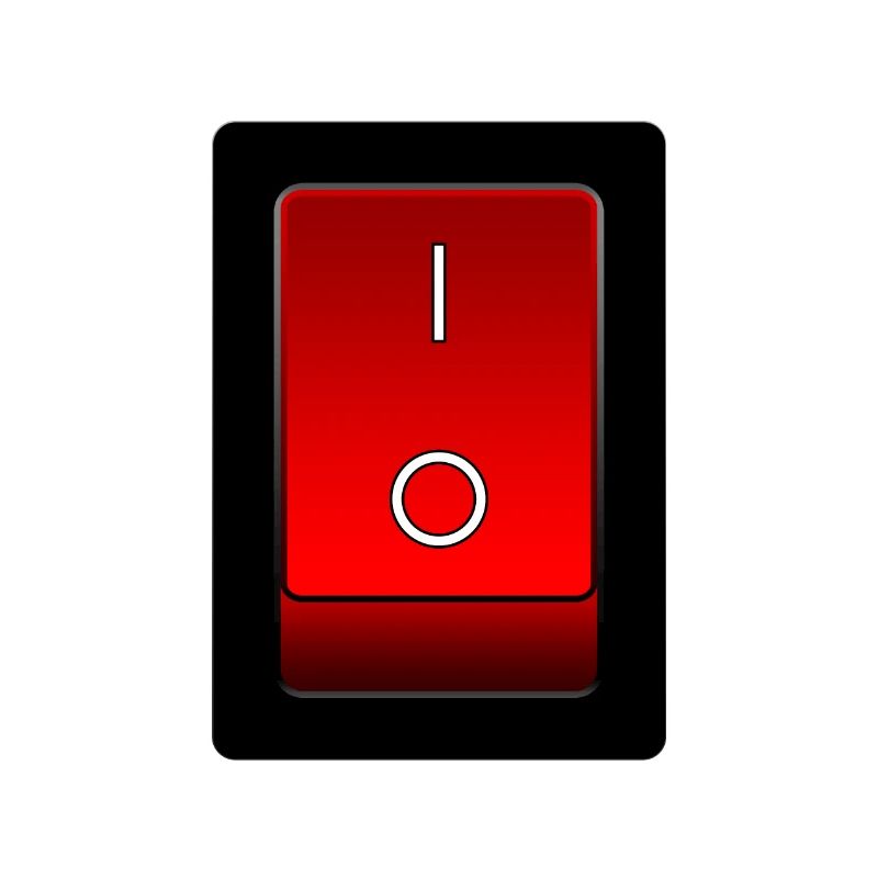 on off switch, an aus schalter