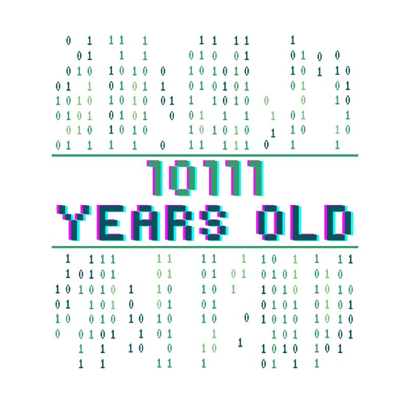 23. Geburtstag 23 Jahre alt Binärcode Coder