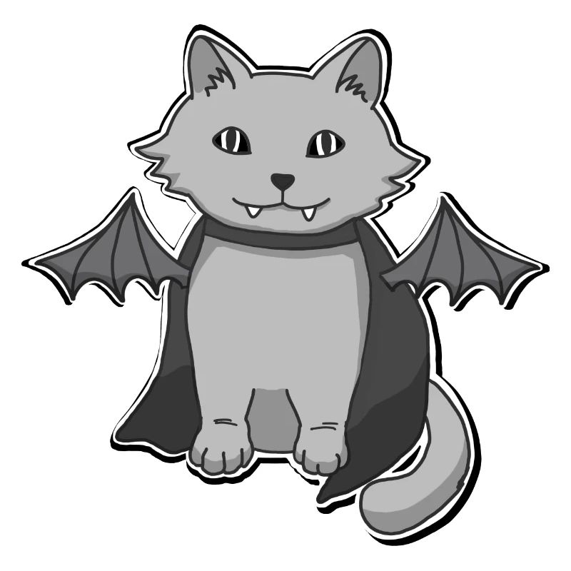 Fledermaus-Katze