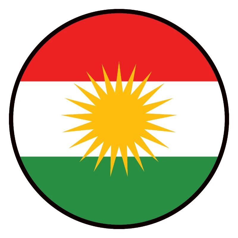 Kurdistan Flagge Bakur Bashur Rojava Rojhlt Newroz