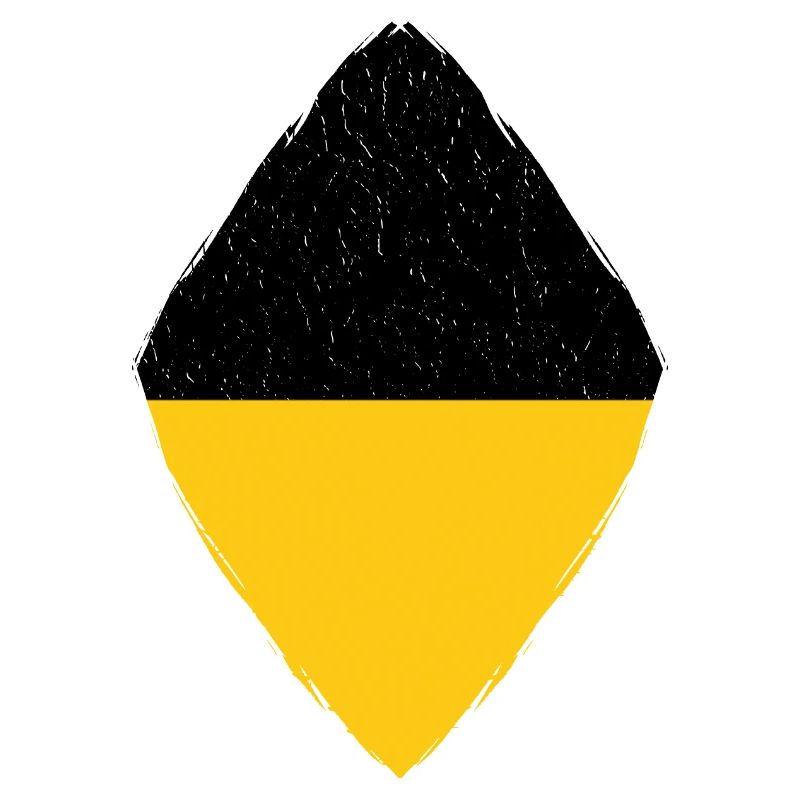 Drapeau du Bade-Wurtemberg Heimat Stuttgart