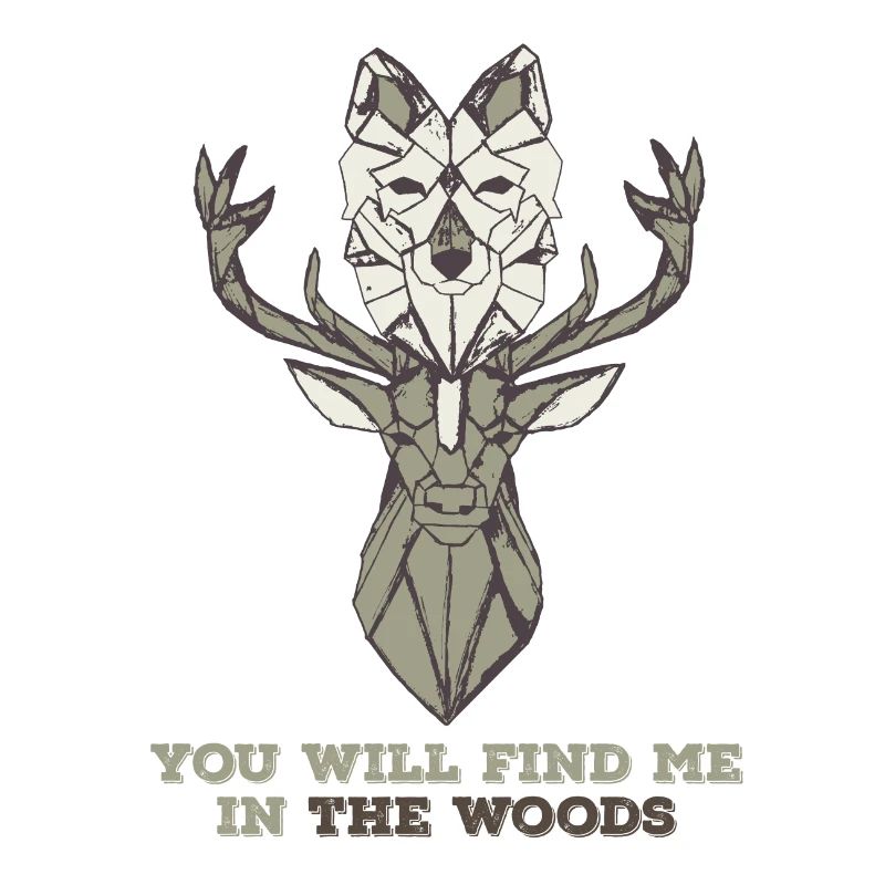 Wolf Hirsch Wald