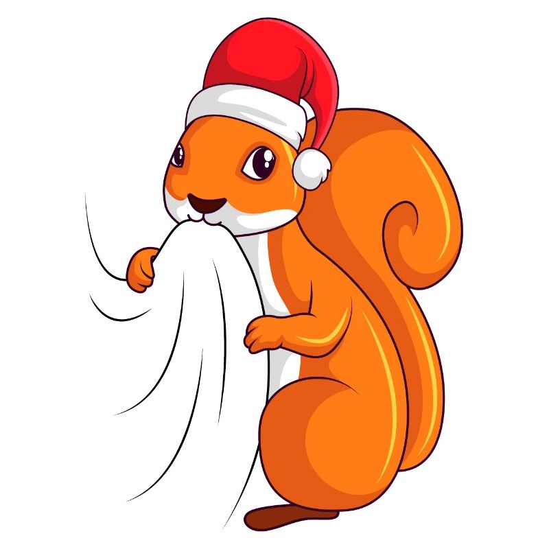Eichhörnchen Weihnachten