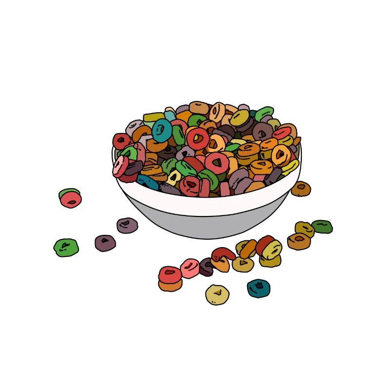 Frühstücks Cornflakes aus den 90s Geschenkidee