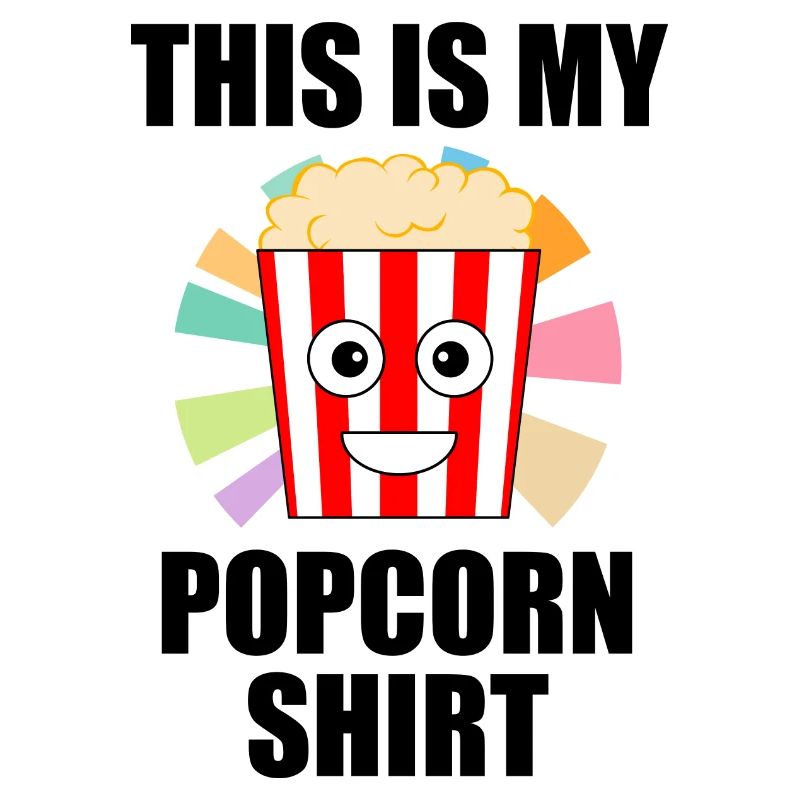 Popcorn Chef Ironic Saying Manger du maïs