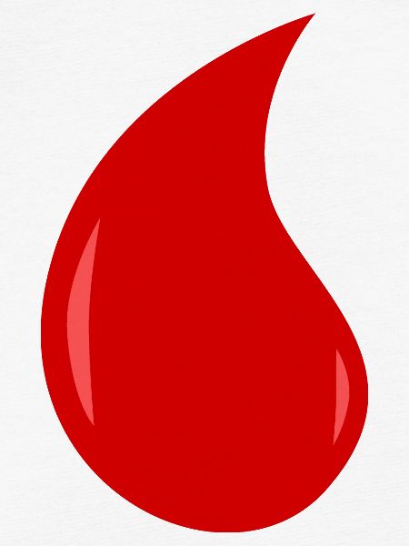 ein Tropfen Blut