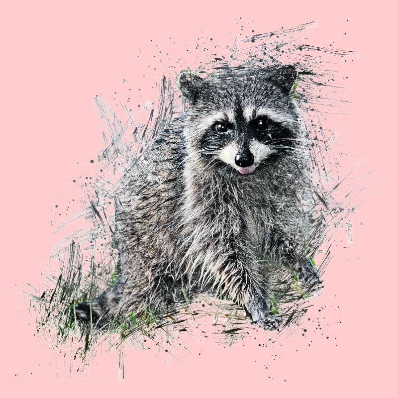 Waschbär