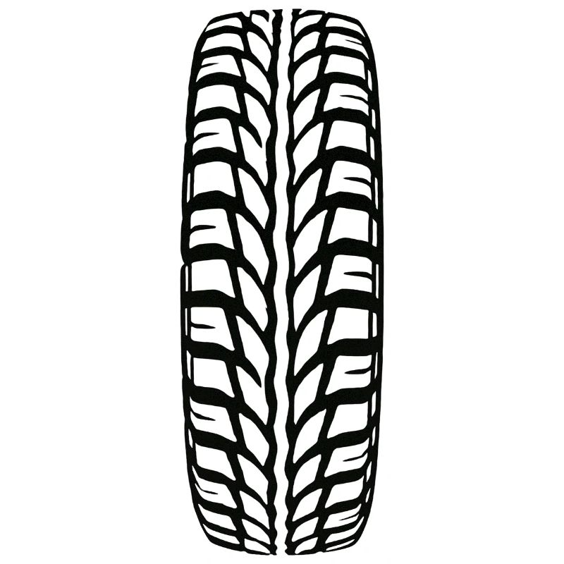 Tire Tread Groove Pattern