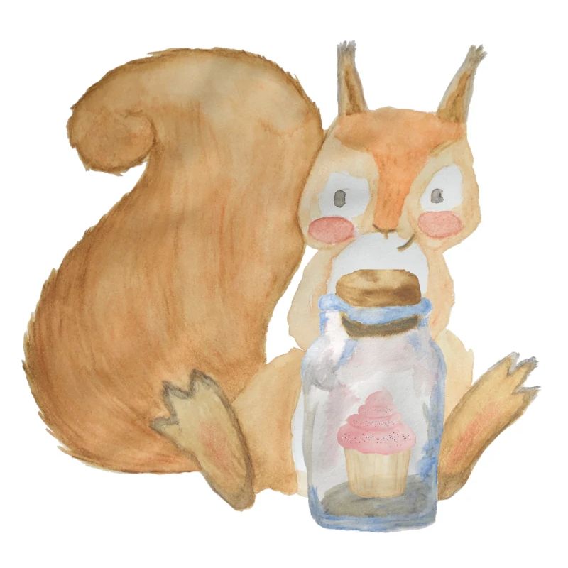 Dein glückliches Eichhörnchen
