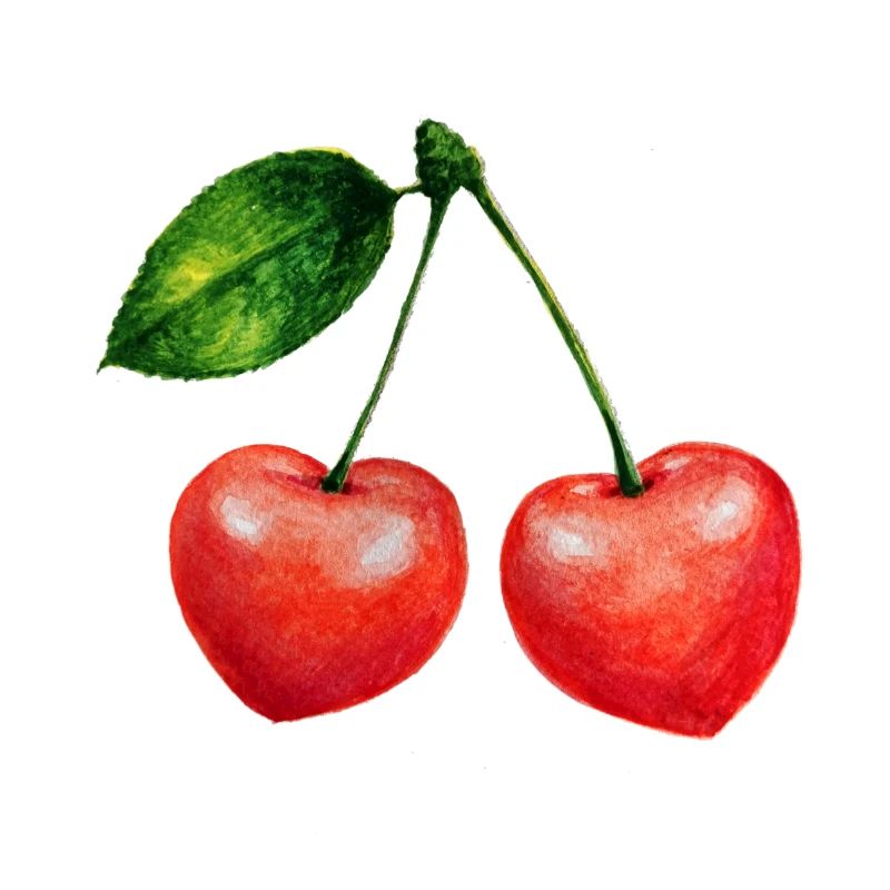Kirsche Herz Liebe