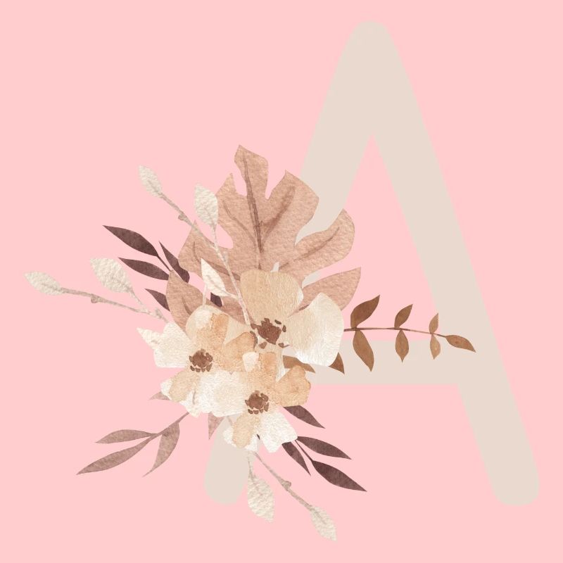 BOHO Type Letter A
