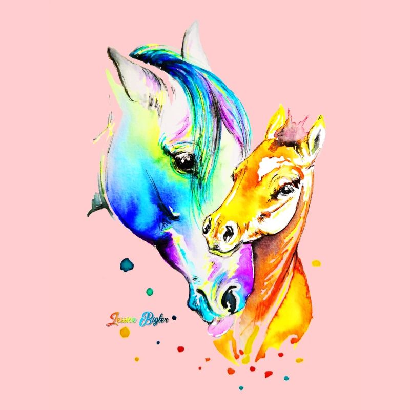 Mare e il suo puledro