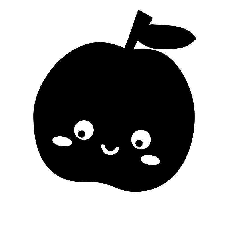 Apple tree The apple doesn't fall far from the tree SET