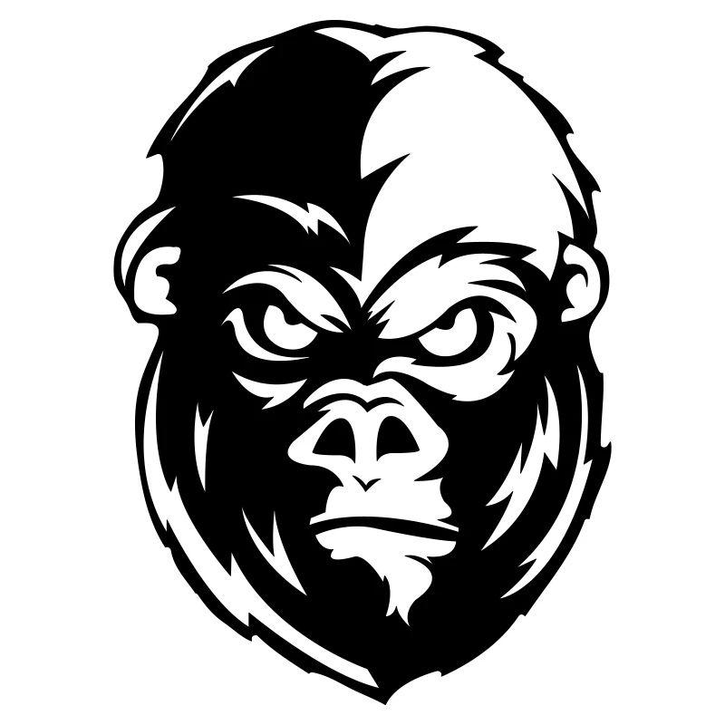 Animal à visage de gorille