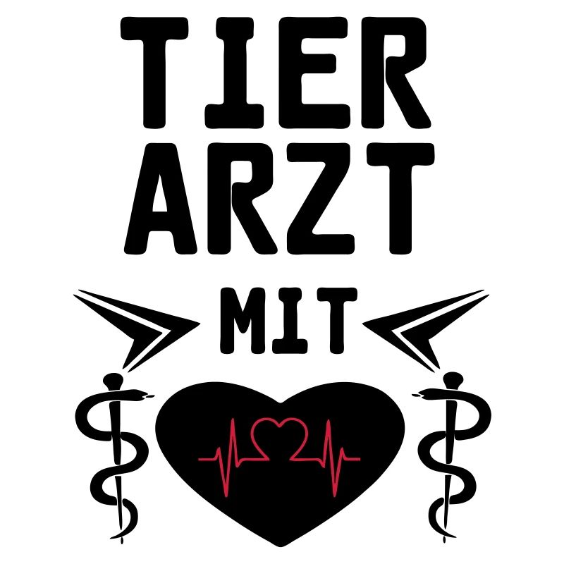 Tierarzt mit Herz Geschenk
