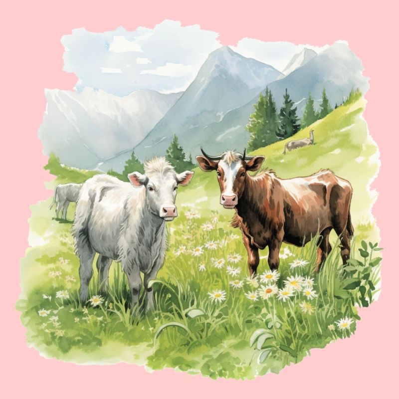 Kühe auf einer Weide