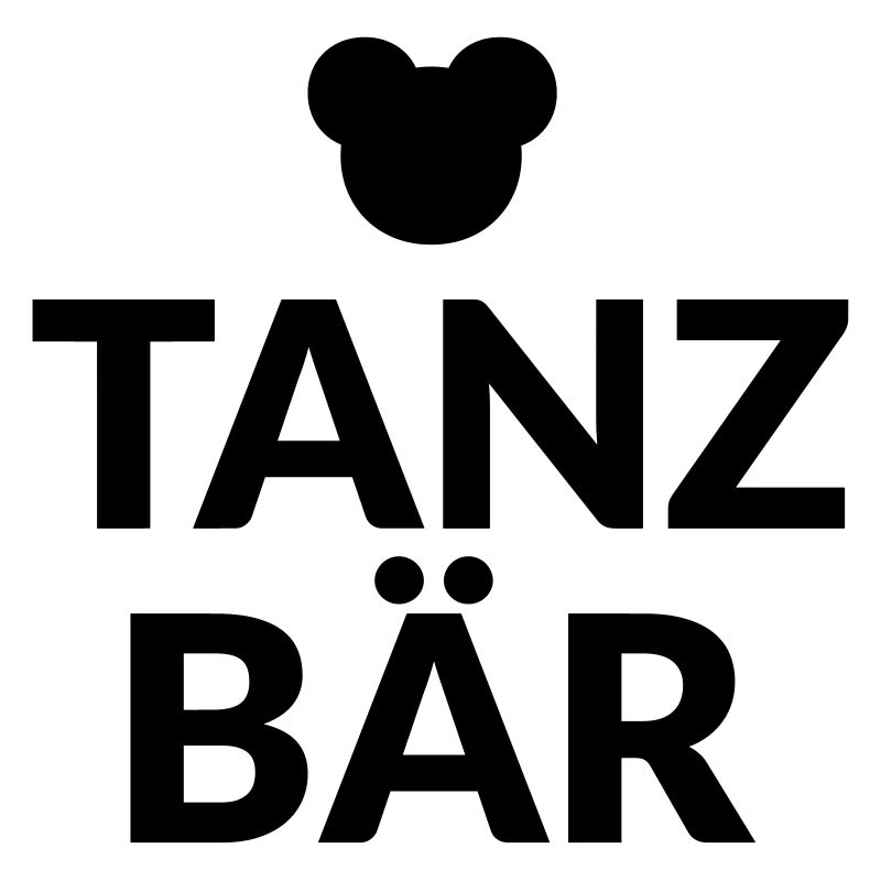 Tanzbär Party Disco tanzen Tänzer Spruch Geschenk