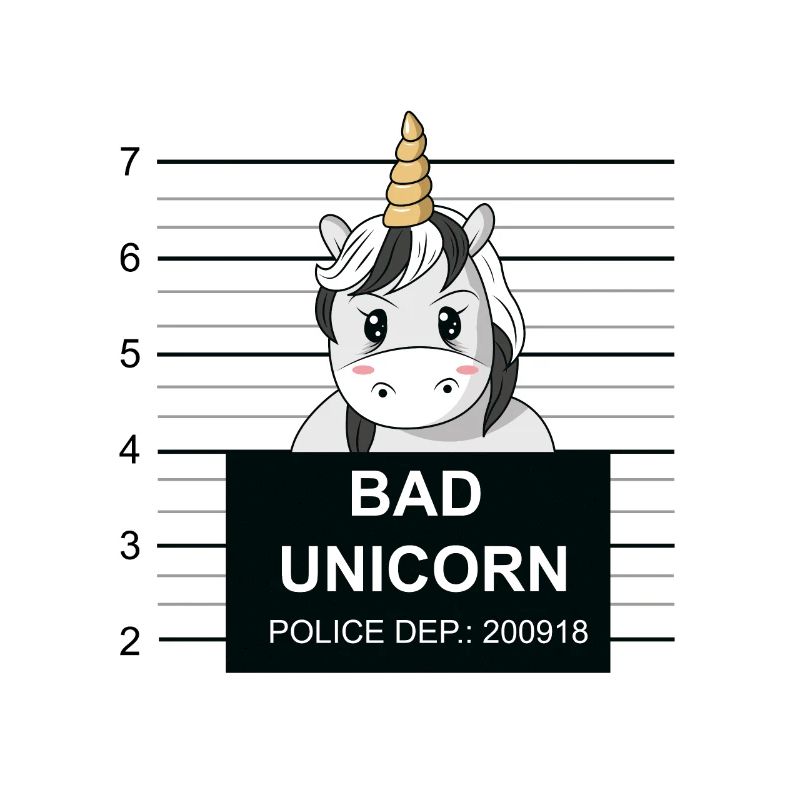 Böses Einhorn - Geschenk