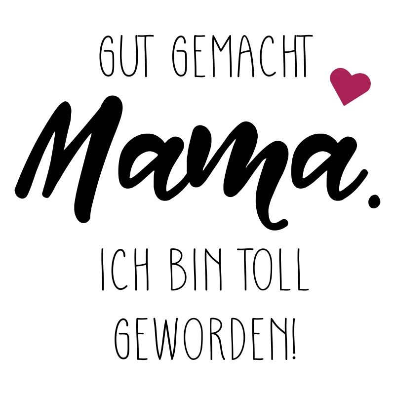 Beste Mama Danke Mami Tochter Sohn Spruch Geschenk