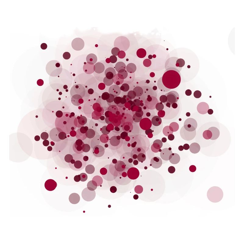 Cool spots splash graffiti motif in pink