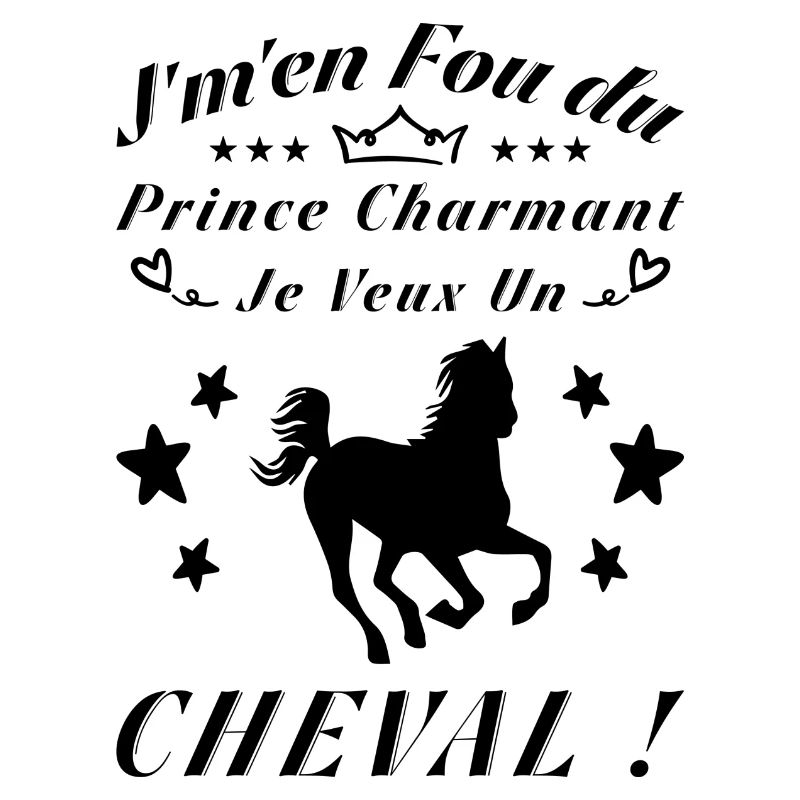 Ich schere mich einen Dreck um den Märchenprinzen, ich will ein Pferd