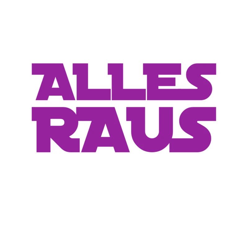 alles raus