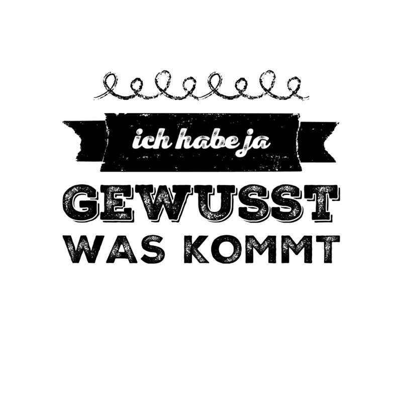 ich habe damit gerechnet