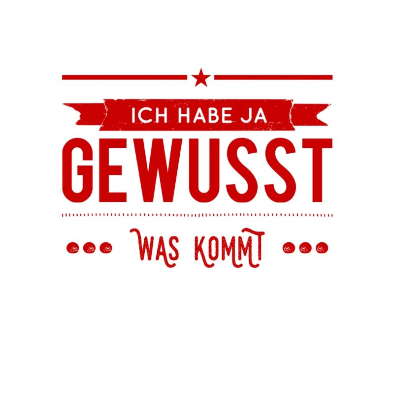 mir war das klar