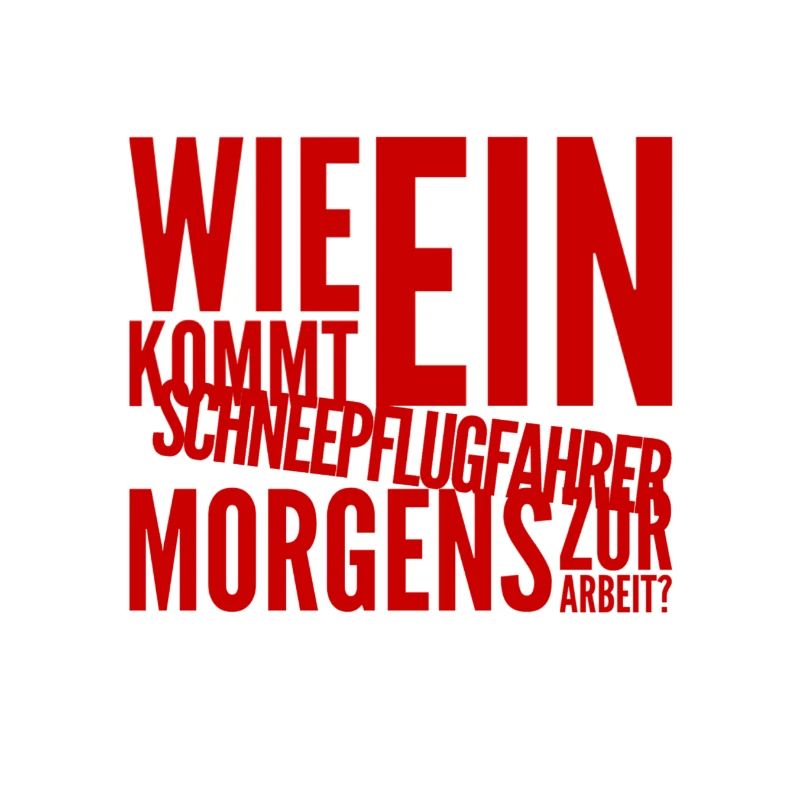 es liegt Schnee