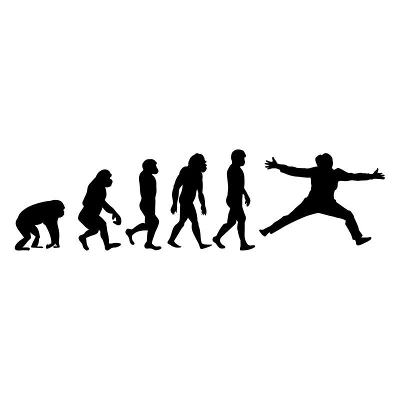 Handball Torfrau Evolution Entwicklung