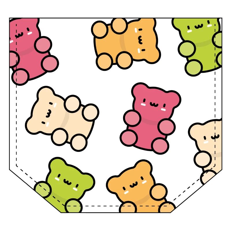 Breast Bag Gummy Bear Gift Idea