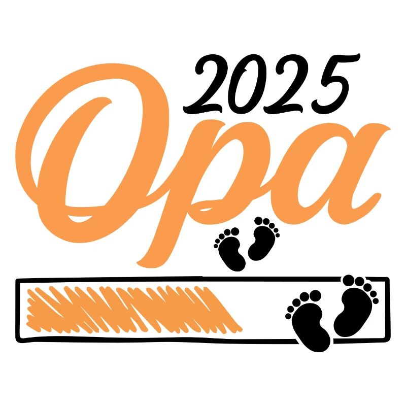 Werdender Opa 2025 Opa loading Geschenk Männer