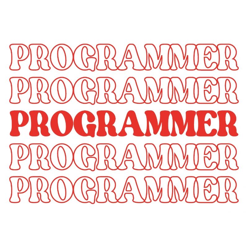 Programmierer, Programmierer, Entwickler, Programmierer, Software-Ingenieur