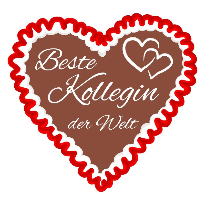Kollegin beste der Welt Lebkuchenherz
