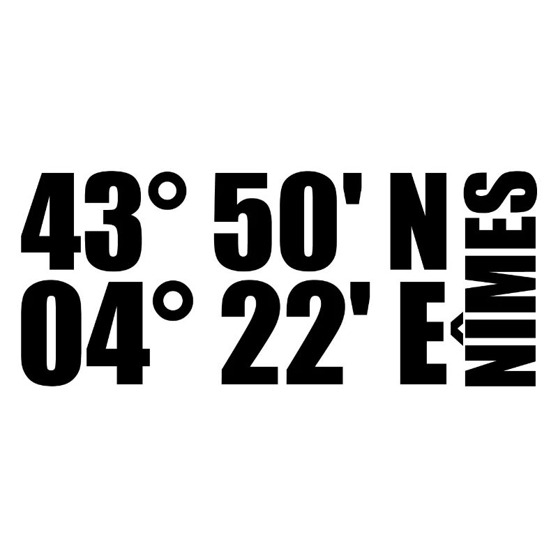 Nîmes coordinates