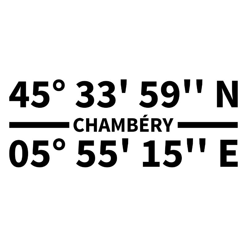 Chambéry coordinates