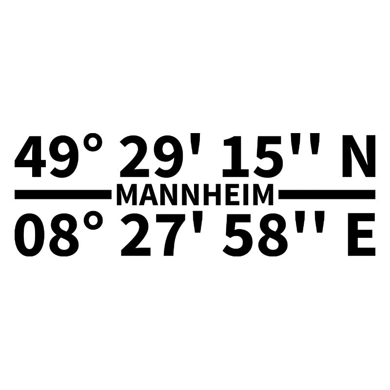 Coordonnées de Mannheim