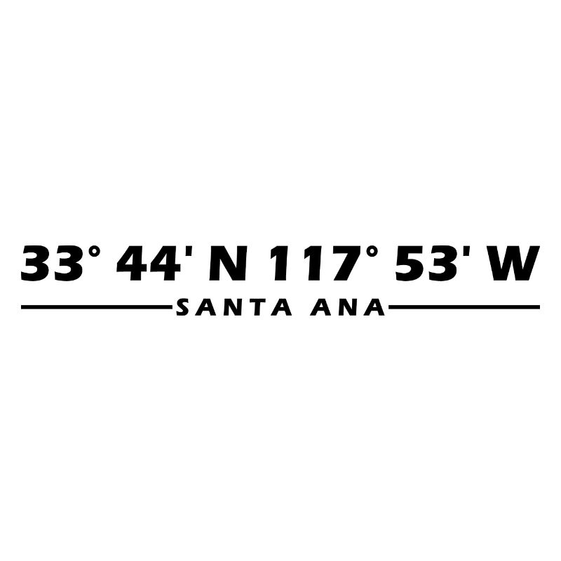 Santa Ana Coordinates