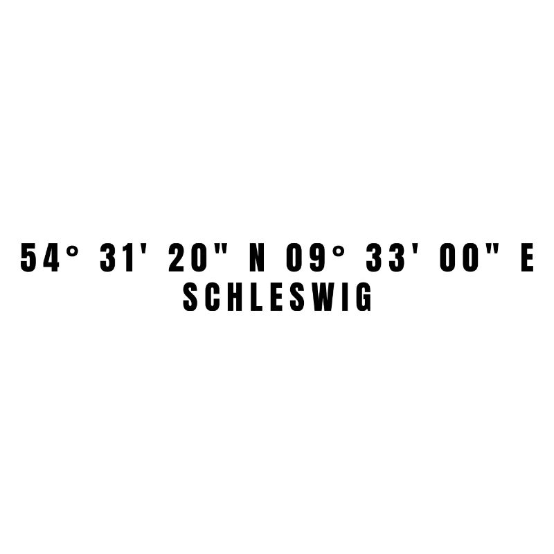 Schleswig Schleswig-Holstein Coordinates