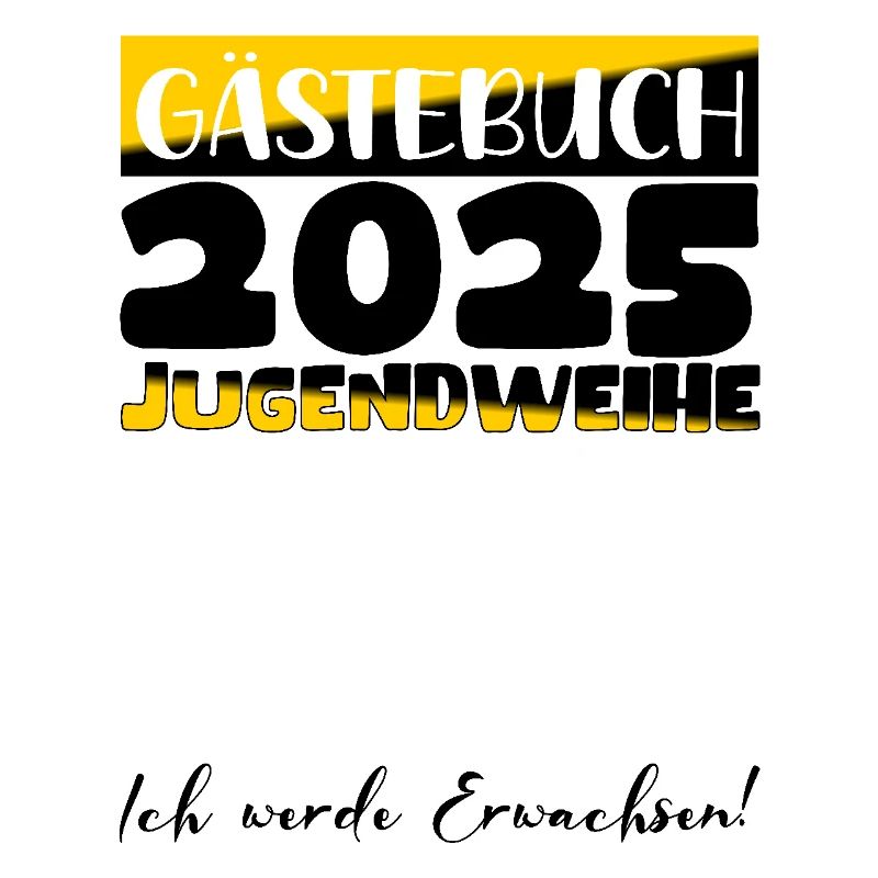 Jugendweihe 2025 Gästebuch Geschenk Mädchen Jungen