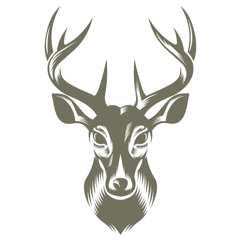 Coole Hirsch Illustration