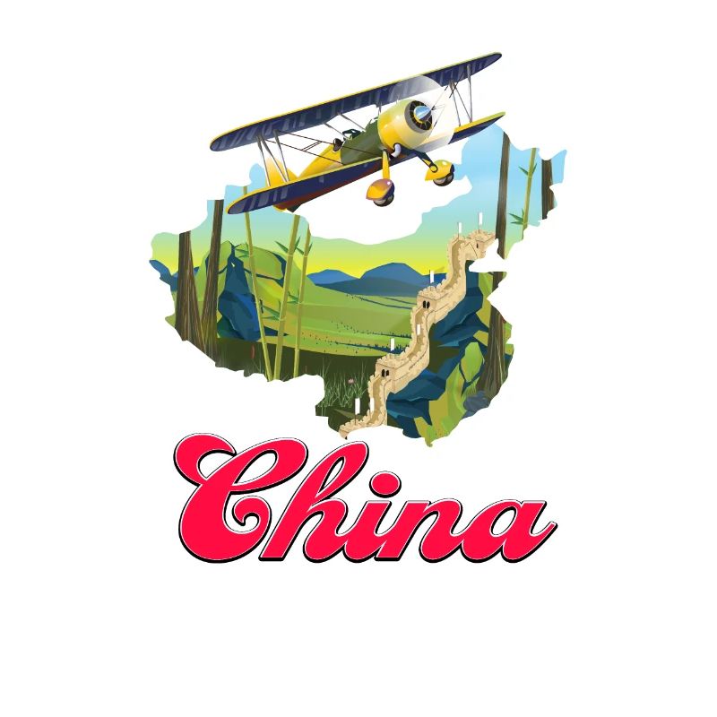 Reiseplakat der Chinesischen Mauer