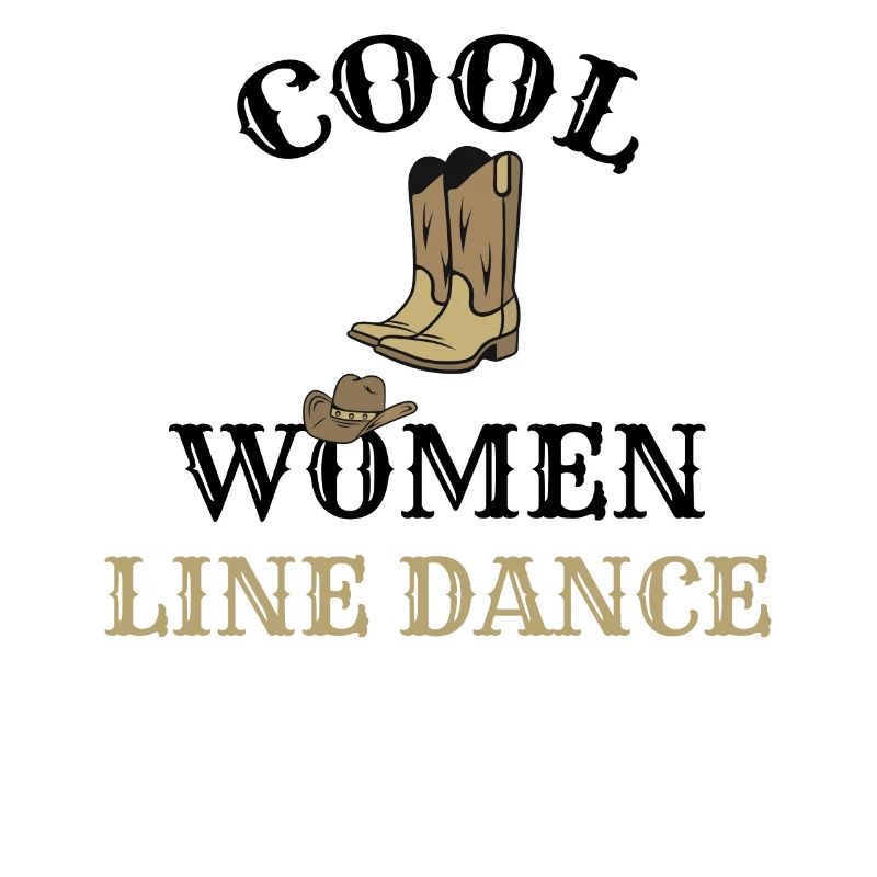 Line Dance Tänzerin Line Dancing Line Dancer