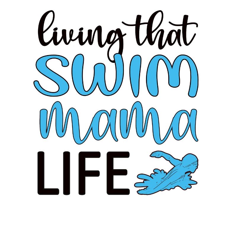 Schwimmmama Geschenk Mutter Schwimmer Schwimm-Mama