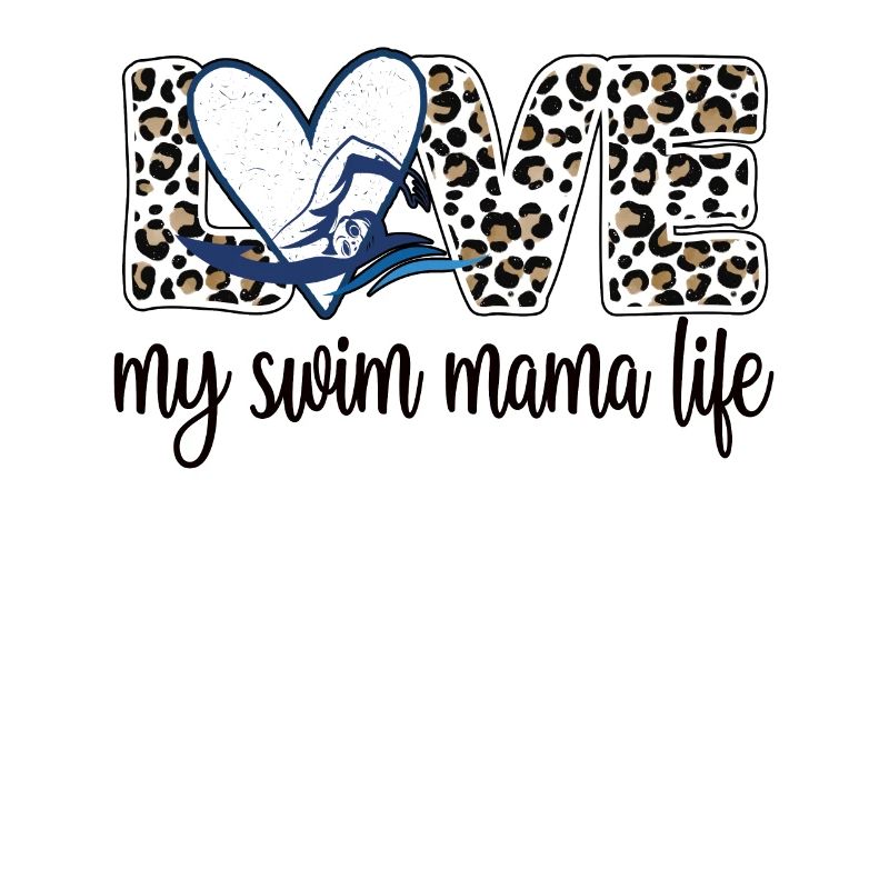 Schwimmmama Geschenk Mutter Schwimmer Schwimm-Mama
