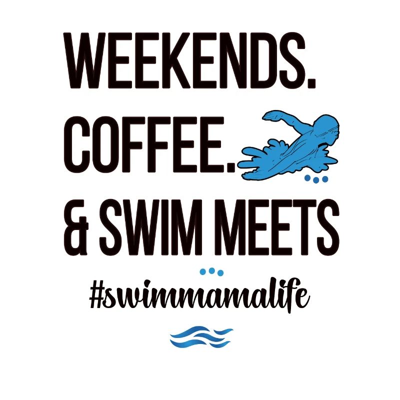 Schwimmmama Mama Eines Schwimmers Schwimm-Mutter