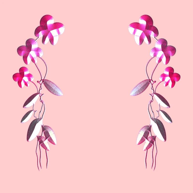 pink flowers flowers pattern