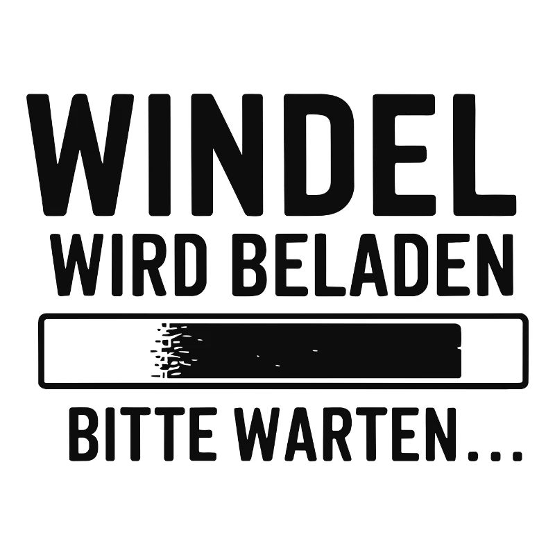 Windel wird beladen