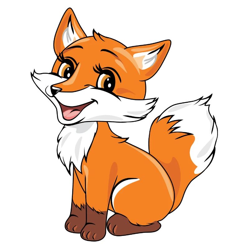 Mignon bébé renard