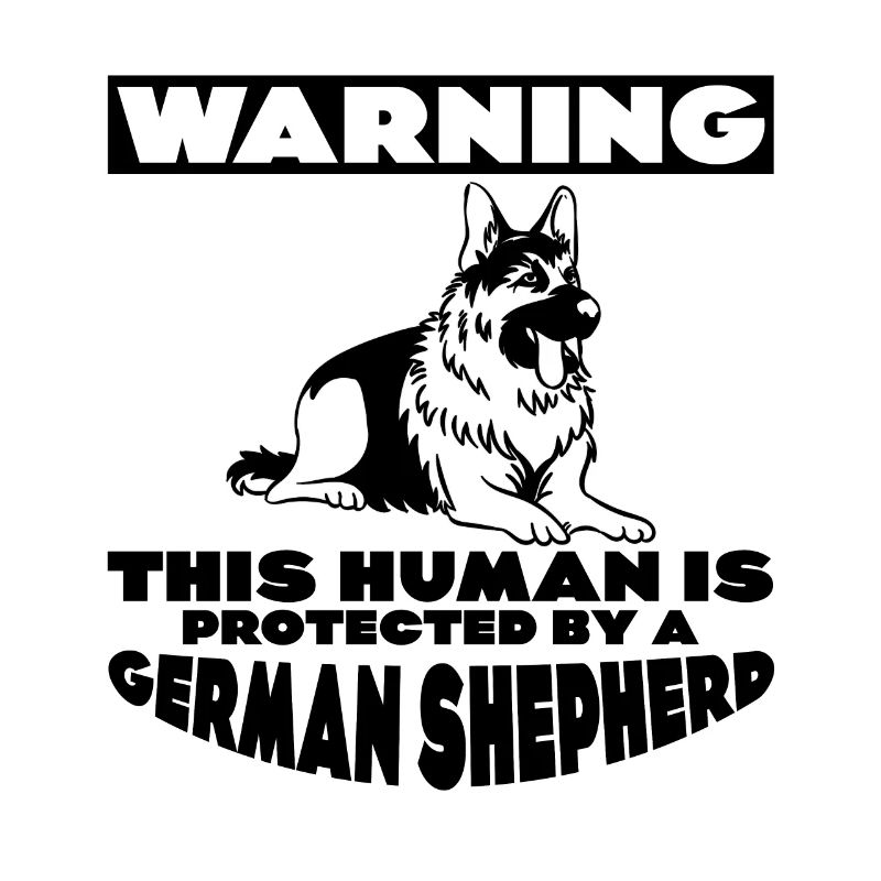 This Human Is Protected By A German Shepherd 3